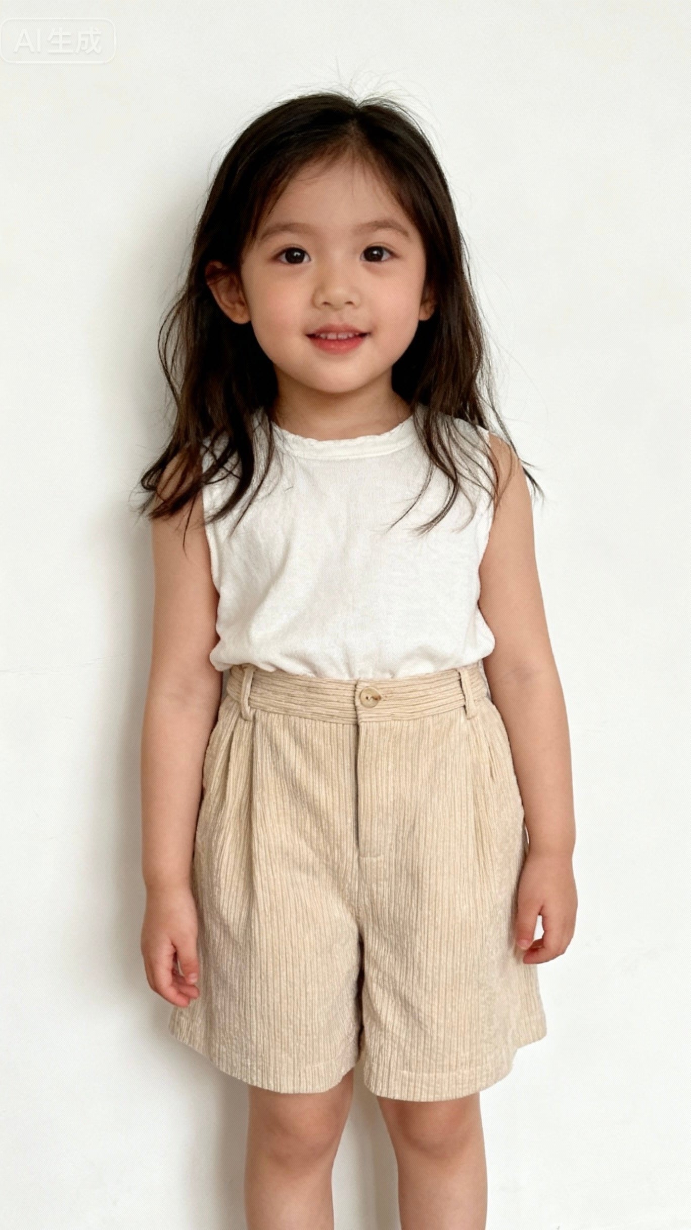 Girls corduroy shorts-1